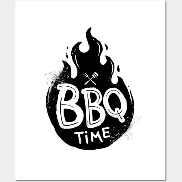 BBQ time Wall Art by Dosunets